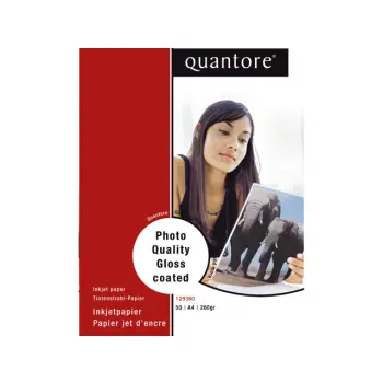 Fotopapier Quantore A4 glans 50 vel 250gr
