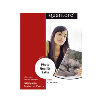 Fotopapier Quantore A4 satijn 50 vel 230gr
