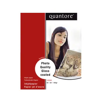 Fotopapier Quantore A4 glans 50 vel 195gr