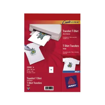 t-shirt transfer avery c9405 wit 8v
