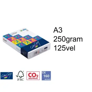 Laserpapier copy a3 250gr wit (125)