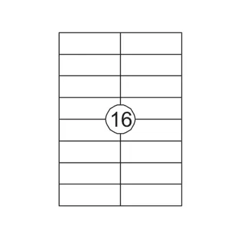 Etiket Quantore 105x37mm 1600 stuks