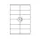 Etiket Quantore 105x48mm 1200 stuks