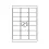 Etiket Quantore 63.5x38.1mm 2100 stuks