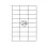 Etiket Quantore 70x37mm 2400stuks