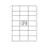 Etiket Quantore 70x42.3mm 2100 stuks