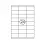 Etiket Quantore 70x35mm 2400stuks