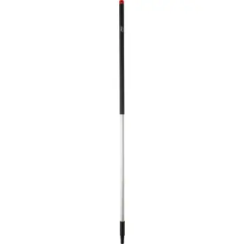 Vikan steel ergonomic zwart 150cm
