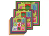 vouwblaadjes vierkant 20x20cm
