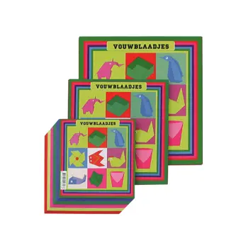vouwblaadjes vierkant 20x20cm