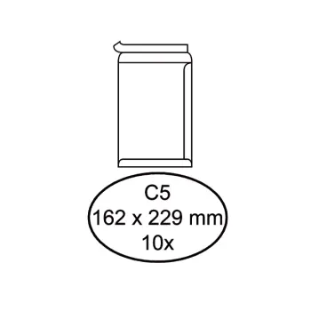 Envelop Quantore akte C5 162x229mm