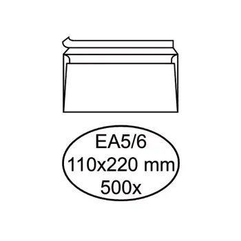 Envelop Quantore bank EA5/6 110x220mm
