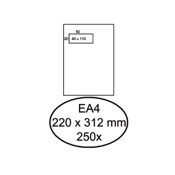 envelop hermes venster ea4 vl 4x11 zk 120gr 2
