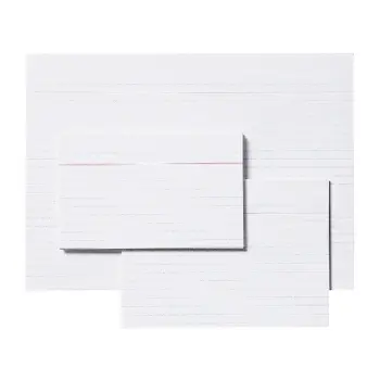 systeemkaart 100x150mm blanco