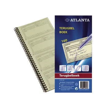 Terugbelboek 74x125mm 160x2v
