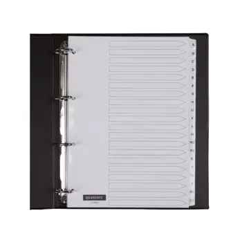 Tabbladen Quantore 4-gaats 20-delig met