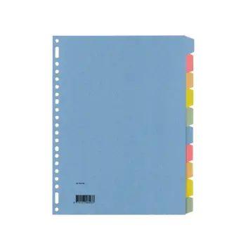tabbladen pg410 a4 4r karton 10dlg eco ass