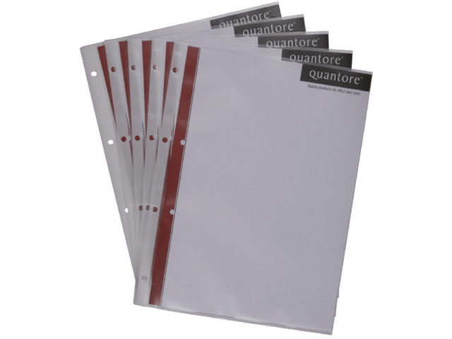 Showtas Quantore A4 4-gaats PP 0.08mm glad