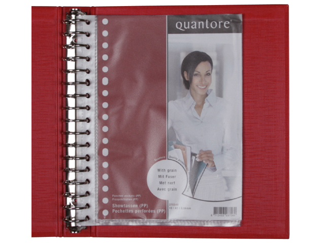 Showtas Quantore A5 17-gaats PP 0.06mm nerf