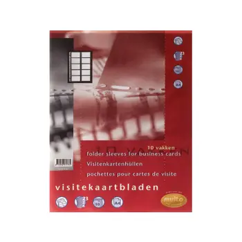Visitekaart showtas 10v 23-rings