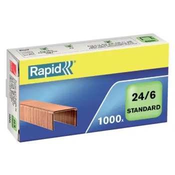 Rapid nietjes koper 24/6 (1000)