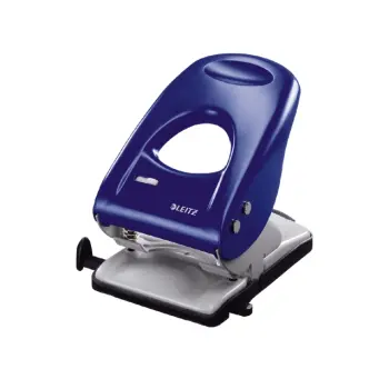 Perforator leitz 5138 inleg 4mm blauw