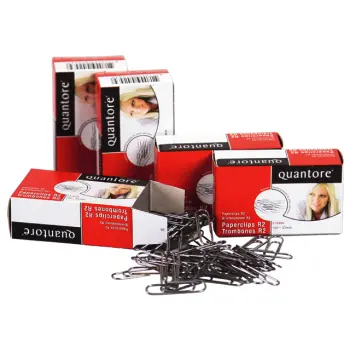 Paperclip Quantore R2 32mm kort 100 stuks