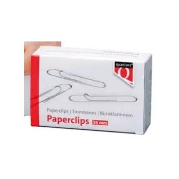 Paperclip Quantore R50 55mm lang 100 stuks