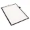 Klembord Quantore A4 staand PVC zwart