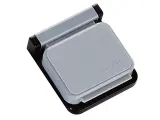 Hebel klemboy magnetisch grijs