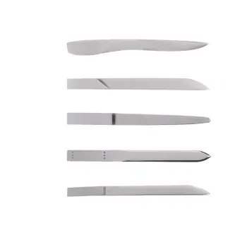 briefopener metaal mat&chroom