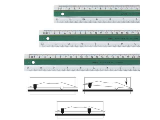 Linex lineaal super s50 50cm