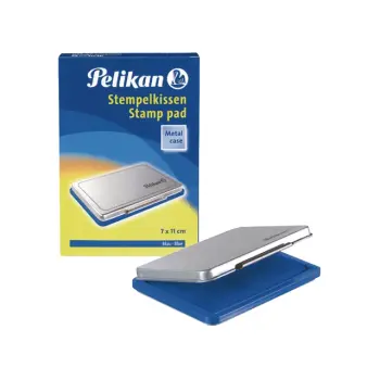 stempelkussen pelikan 2e 110x70mm blauw