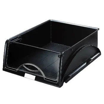 sorteerbak leitz 5231 sorty a4 zwart transp k