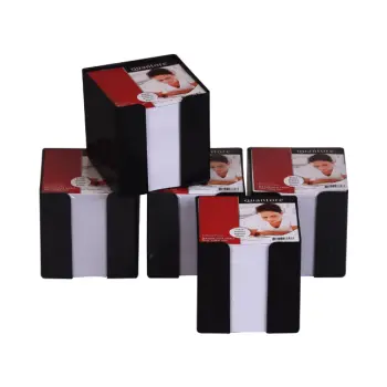 Memokubus Quantore 10x10x9cm zwart met 900vel