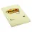 memoblok 3m post-it 662 102x152mm ruit geel