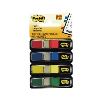 3m post-it indextabs assorti 12mm