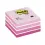 3m post-it 76x76mm aqua roze