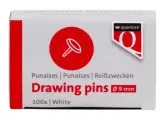 Punaises Quantore 100 stuks wit