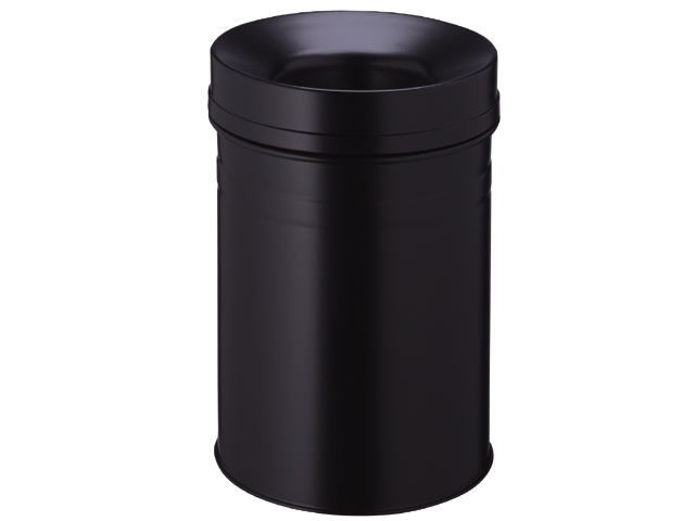 papierbak+vlamdover a2920-159 15ltr zwart