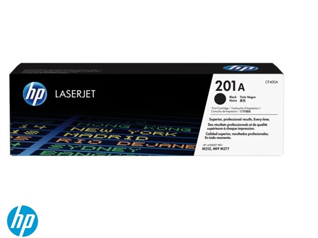 Hp tonercartridge cf400a 201a zwart