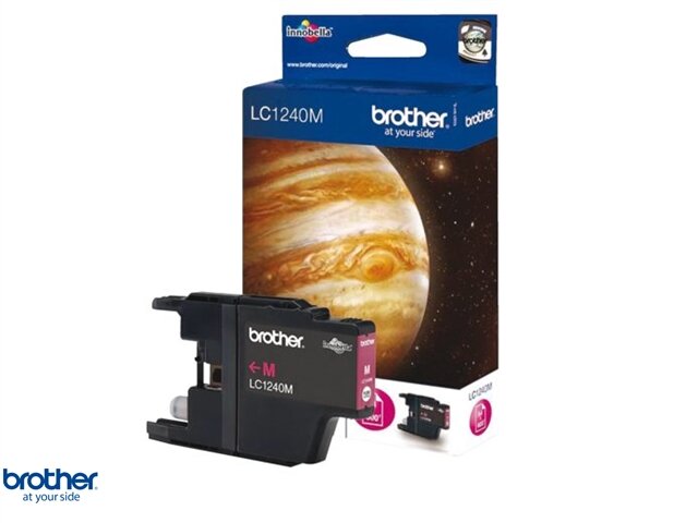 Brother inktcartridge lc-1240  rood