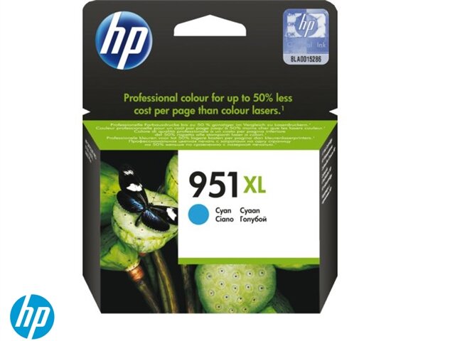 HP inktcartridge 951xl blauw