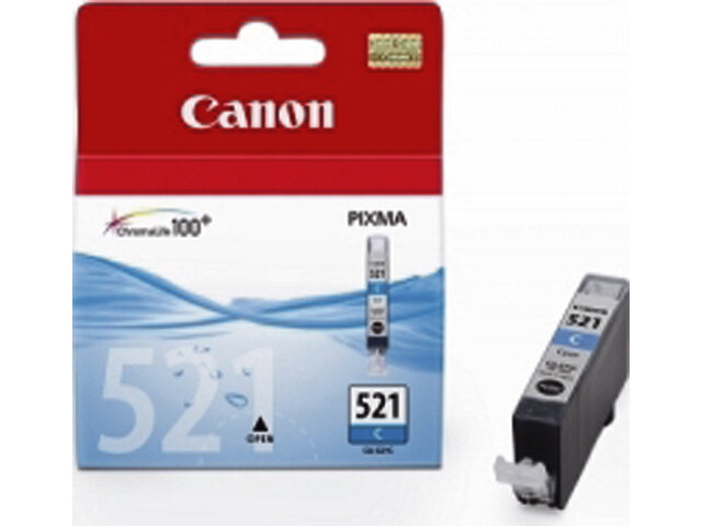 Canon inktcartridge cli-521 blauw