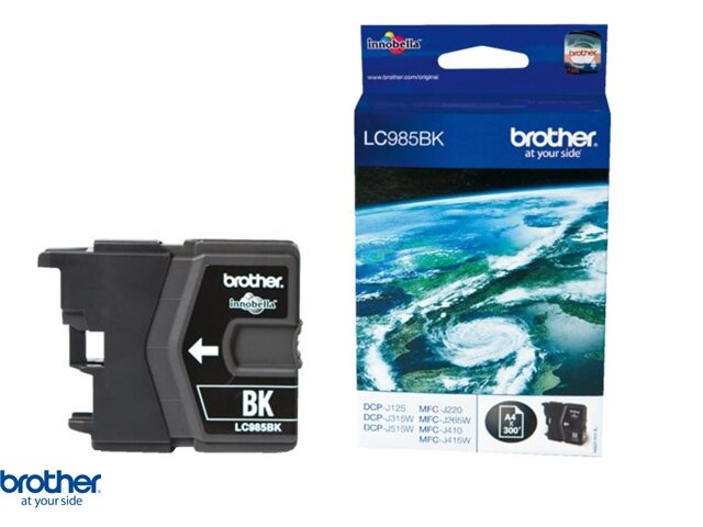 Brother inktcartridge lc985bk zwart
