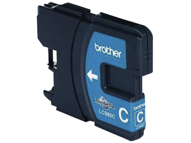 Brother inktcartridge blauw lc980
