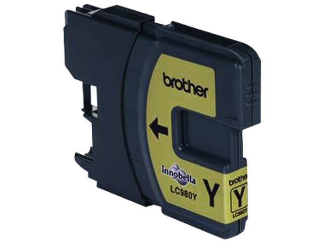 Brother inktcartridge geel    lc980