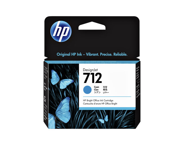 HP inktcartridge 712 3ED67A blauw