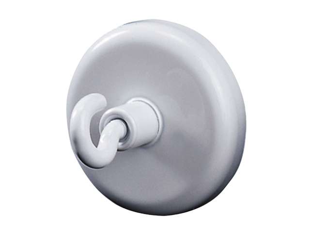 Magneet met haak 36mm           wit