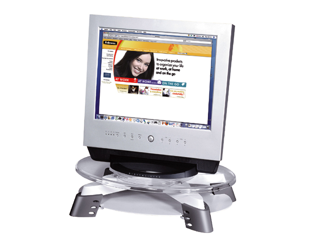 monitorstandaard riser lcd lichtgrijs/donkerg